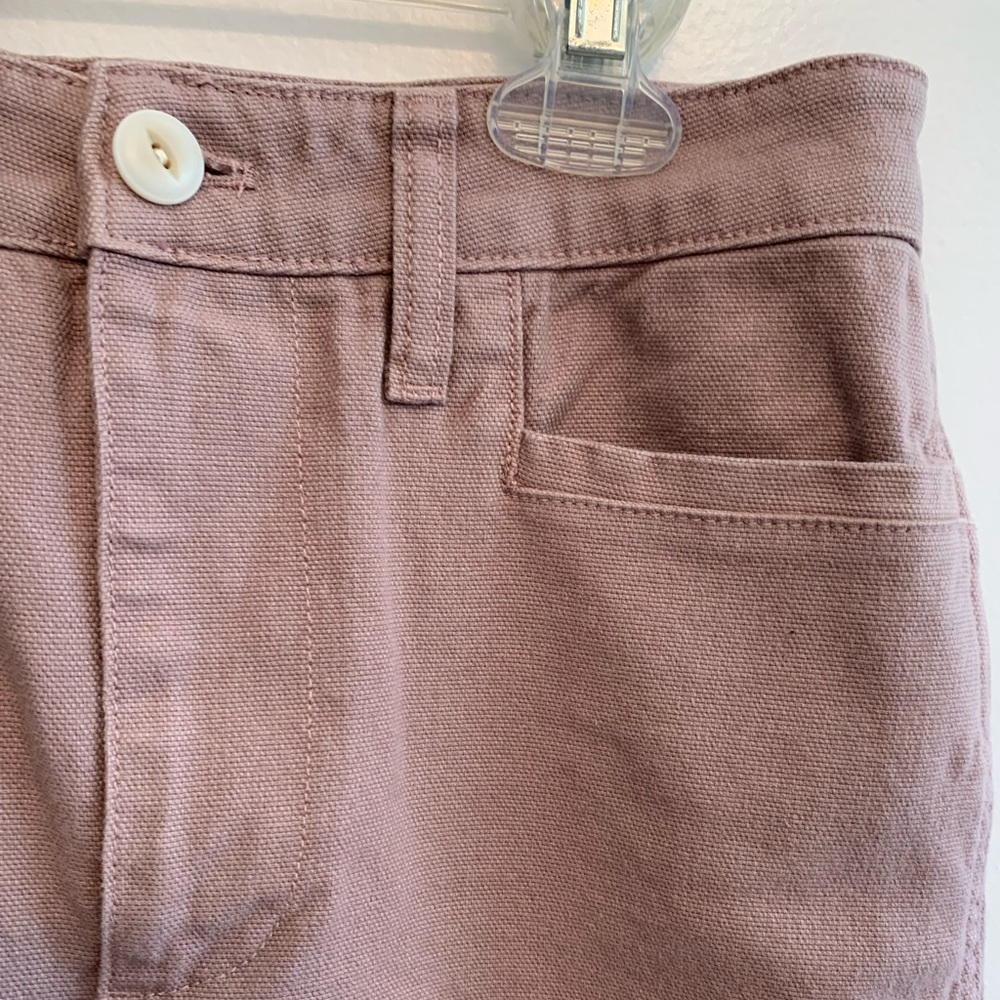 Madewell lavender slim Emmett tapered pants size 26